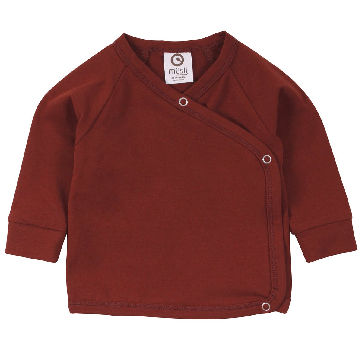 Kimono red velvet long sleeve top - Borro - rent baby kids clothes