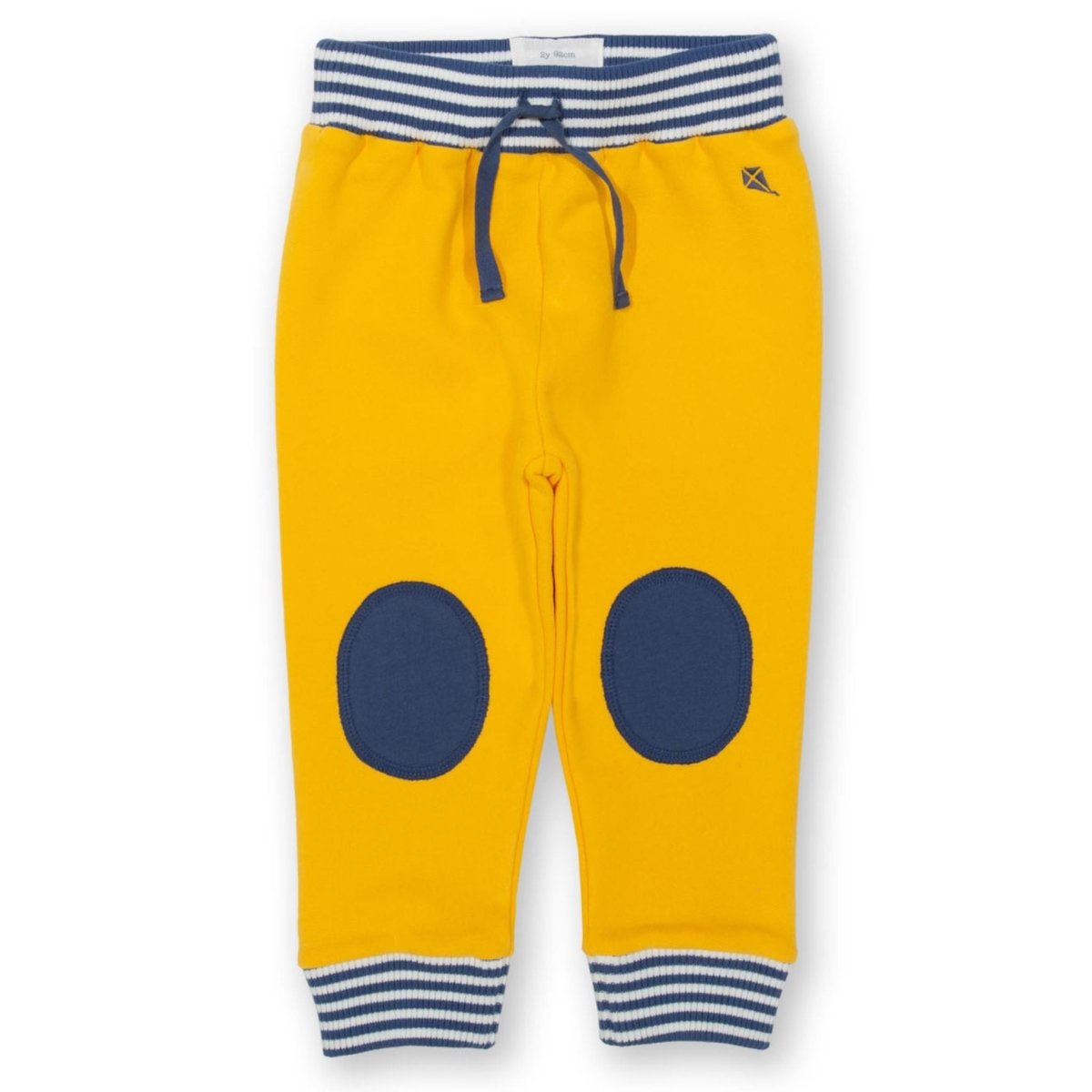 Knee patch joggers - daffodil yellow - Borro - rent baby kids clothes