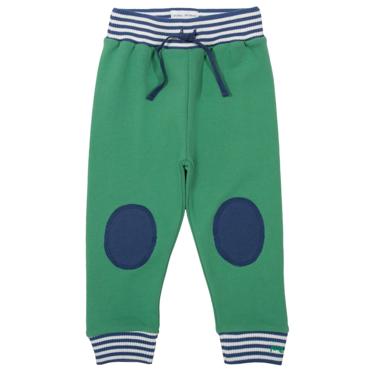 Knee patch joggers - green - Borro - rent baby kids clothes