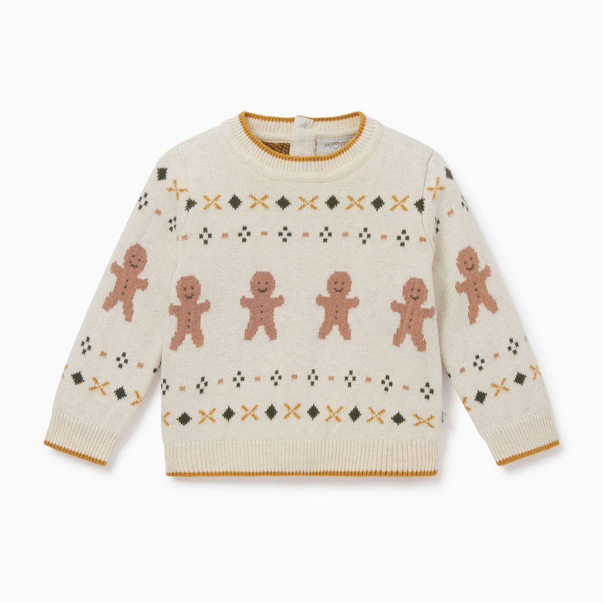 Knitted gingerbread jumper - Borro - rent baby kids clothes