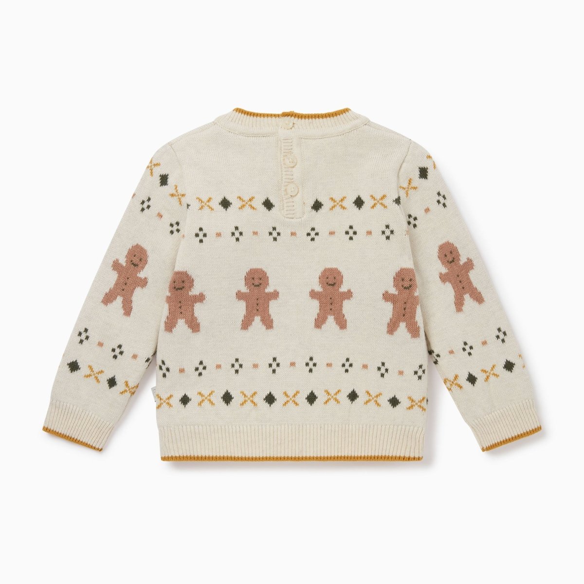 Knitted gingerbread jumper - Borro - rent baby kids clothes