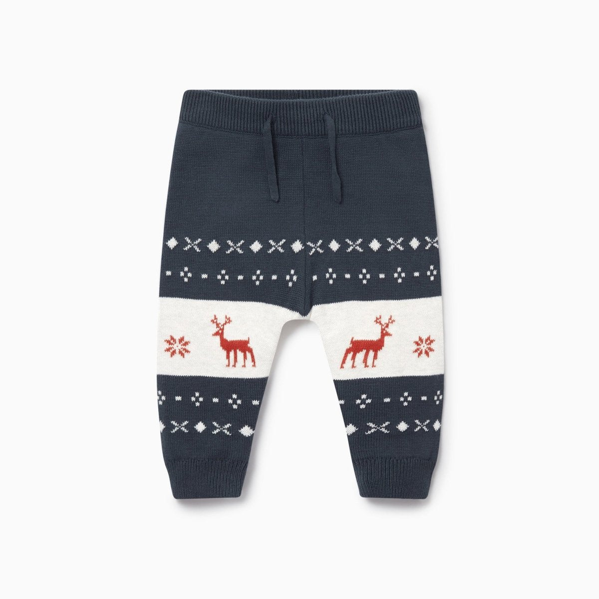 Knitted reindeer joggers - Borro - rent baby kids clothes