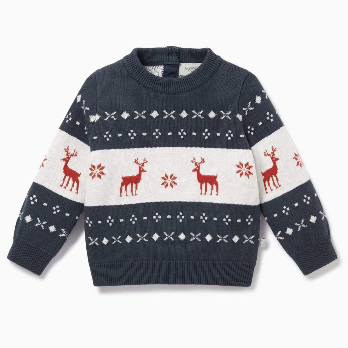 Knitted reindeer jumper - Borro - rent baby kids clothes