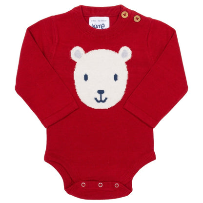 Little bear knit bodysuit - Borro - rent baby kids clothes