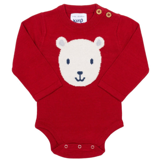 Little bear knit bodysuit - Borro - rent baby kids clothes