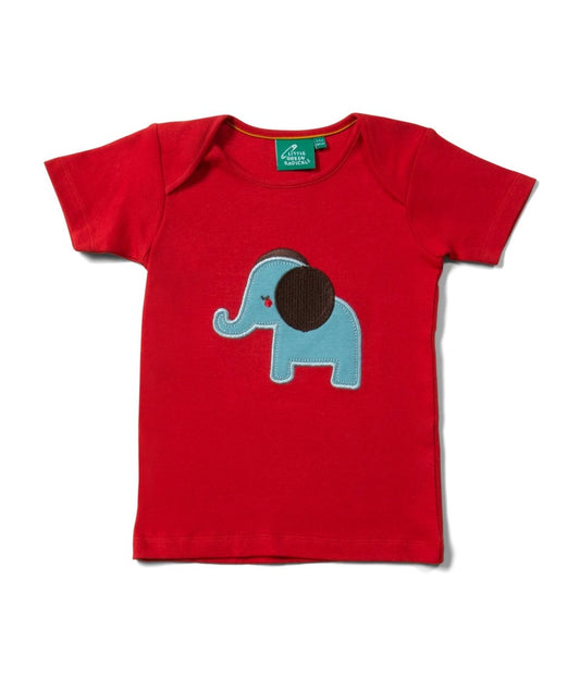 Little elephant appliqué t-shirt - Borro - rent baby kids clothes