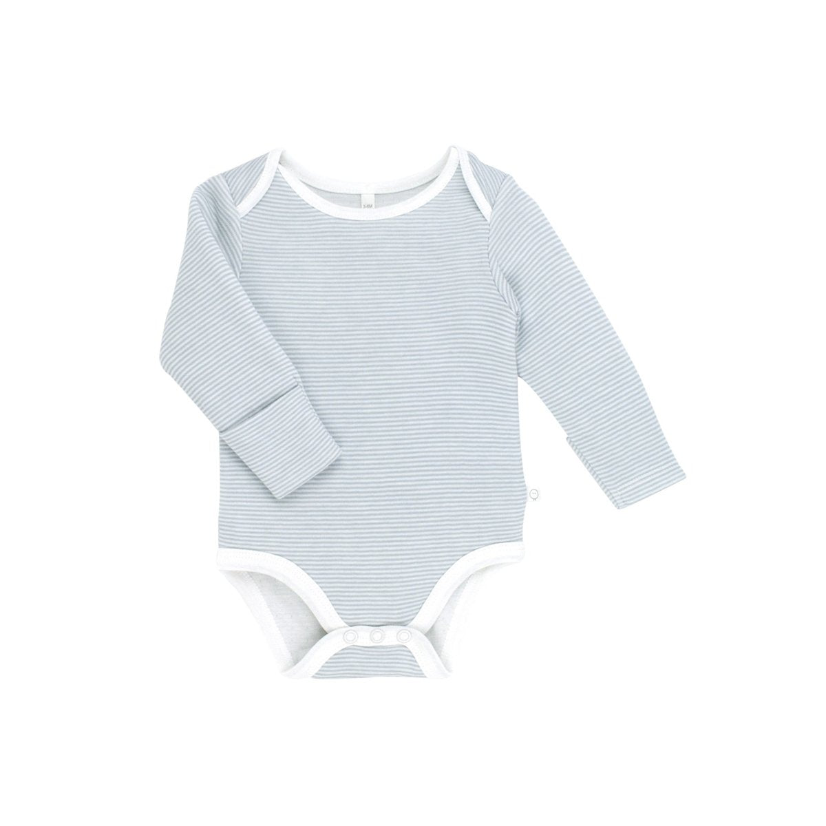 Long sleeve bodysuit - blue stripe - Borro - rent baby kids clothes