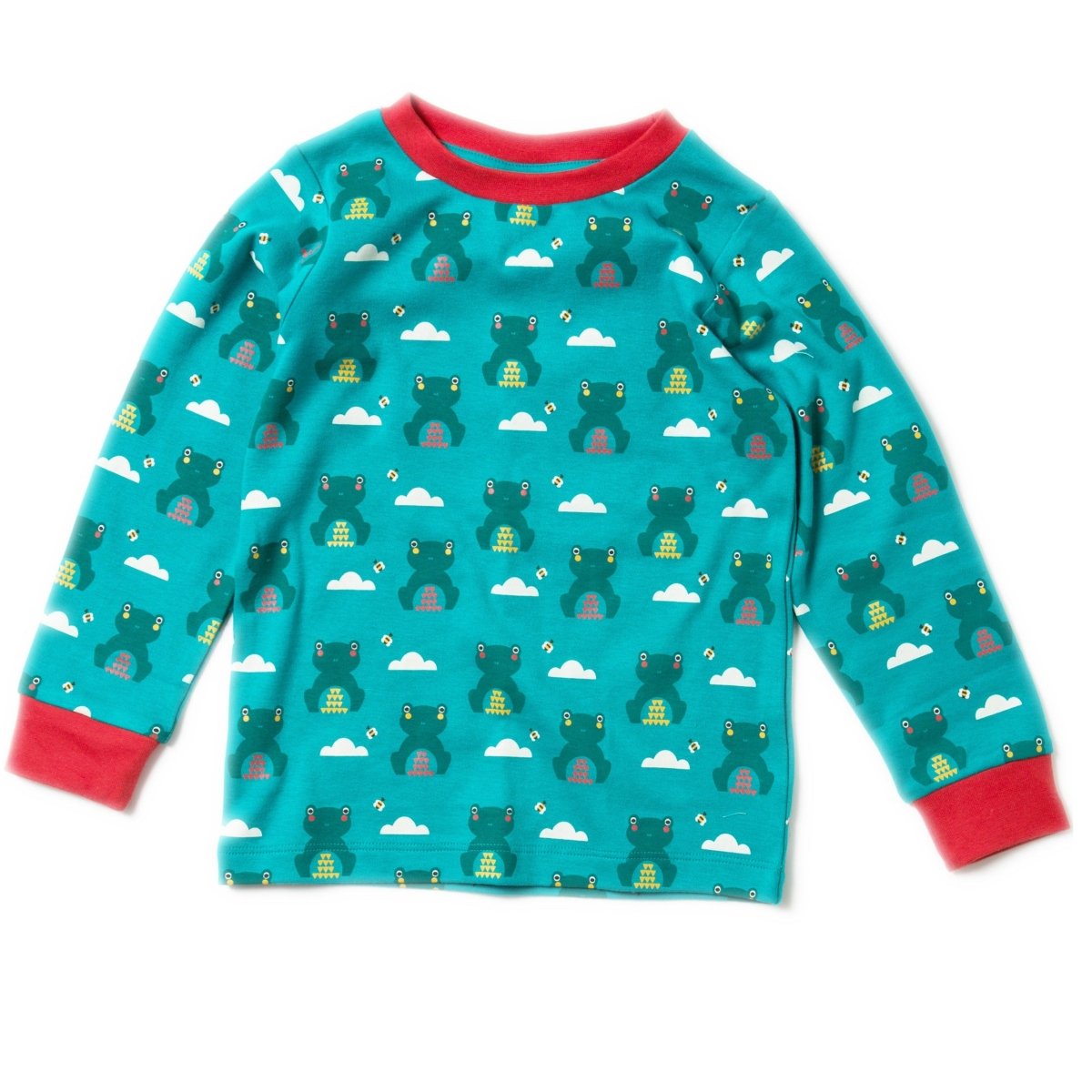 Long sleeve river frog top - Borro - rent baby kids clothes