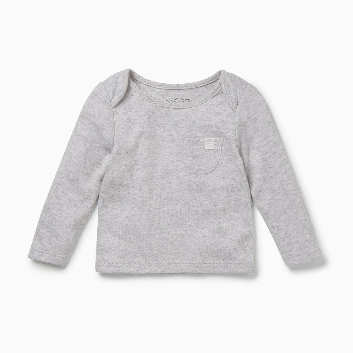 Long sleeve t-shirt - grey - Borro - rent baby kids clothes