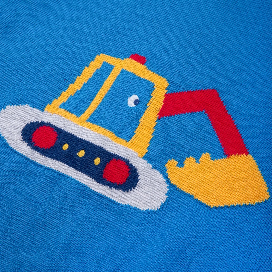 Marvellous digger jumper - Borro - rent baby kids clothes