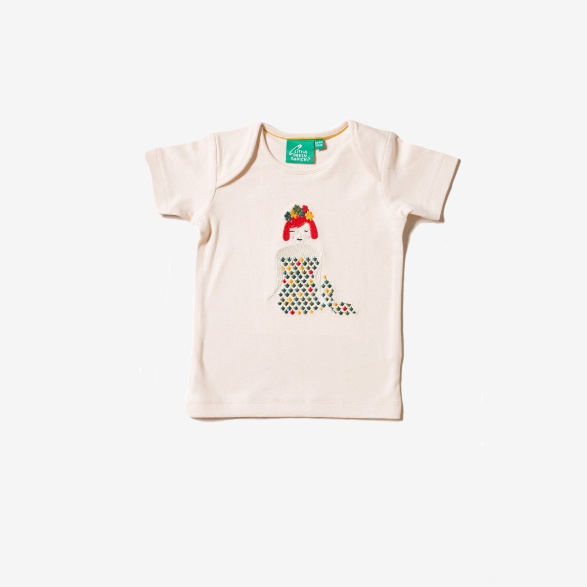 Mermaid appliqué t-shirt - Borro - rent baby kids clothes