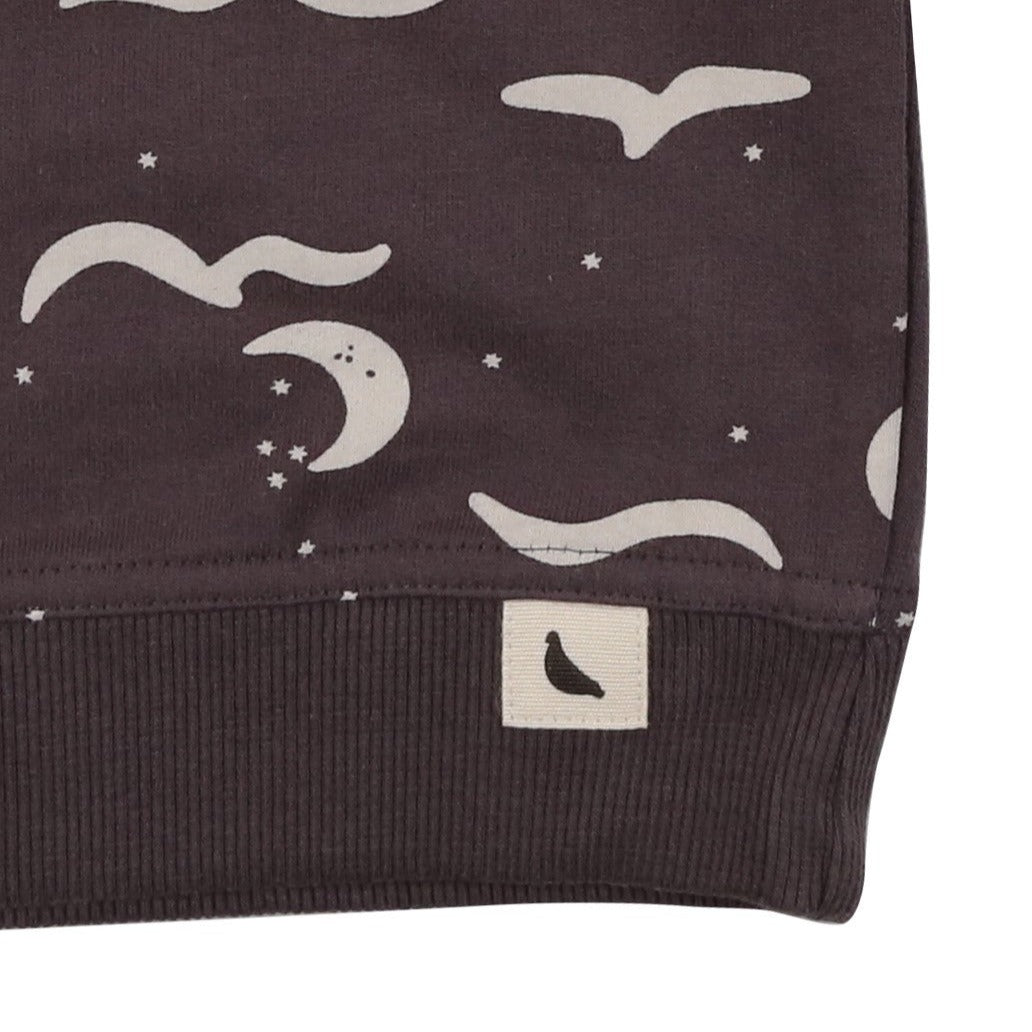 Midnight moon wave sweatshirt - Borro - rent baby kids clothes