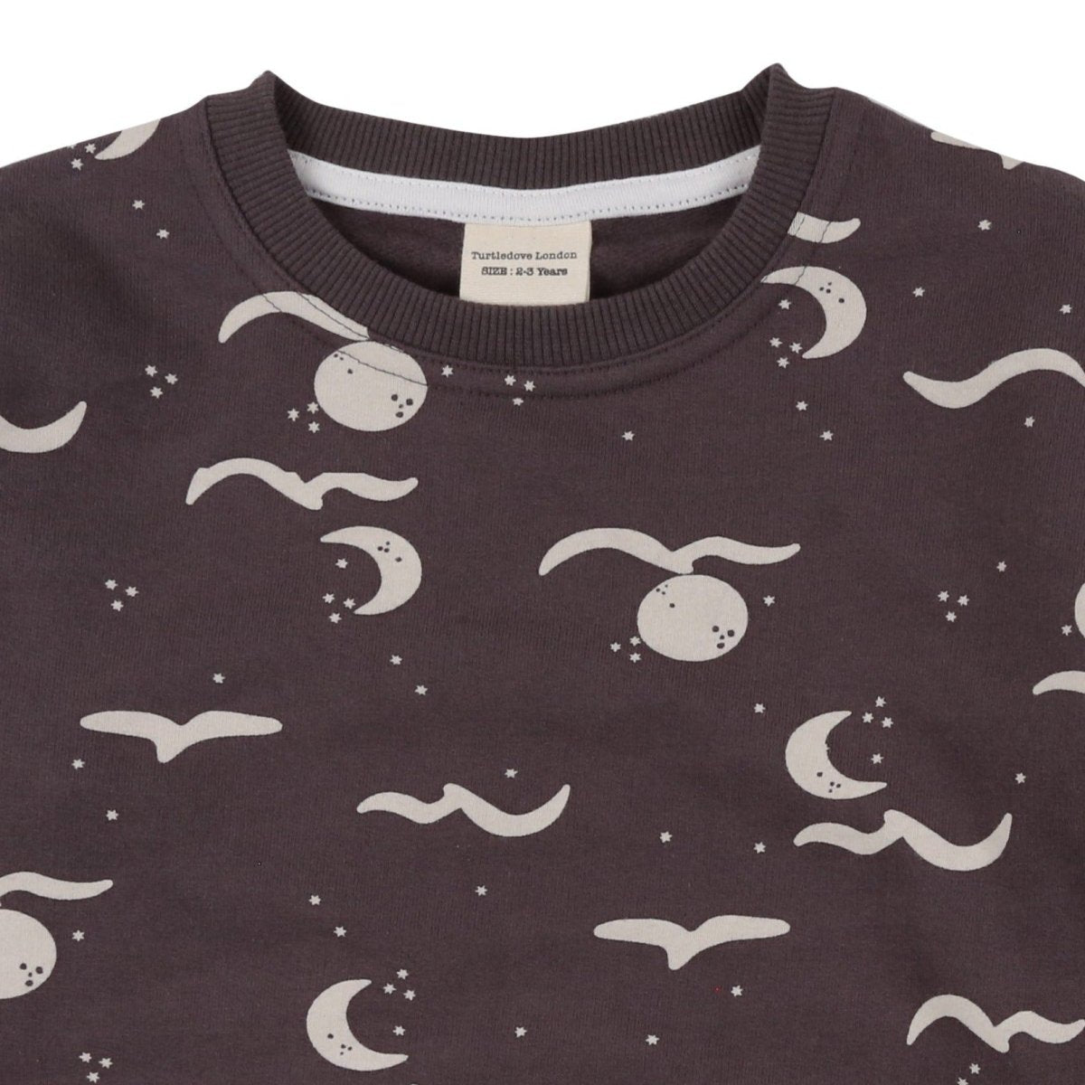 Midnight moon wave sweatshirt - Borro - rent baby kids clothes