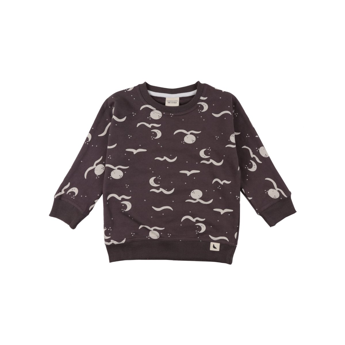 Midnight moon wave sweatshirt - Borro - rent baby kids clothes