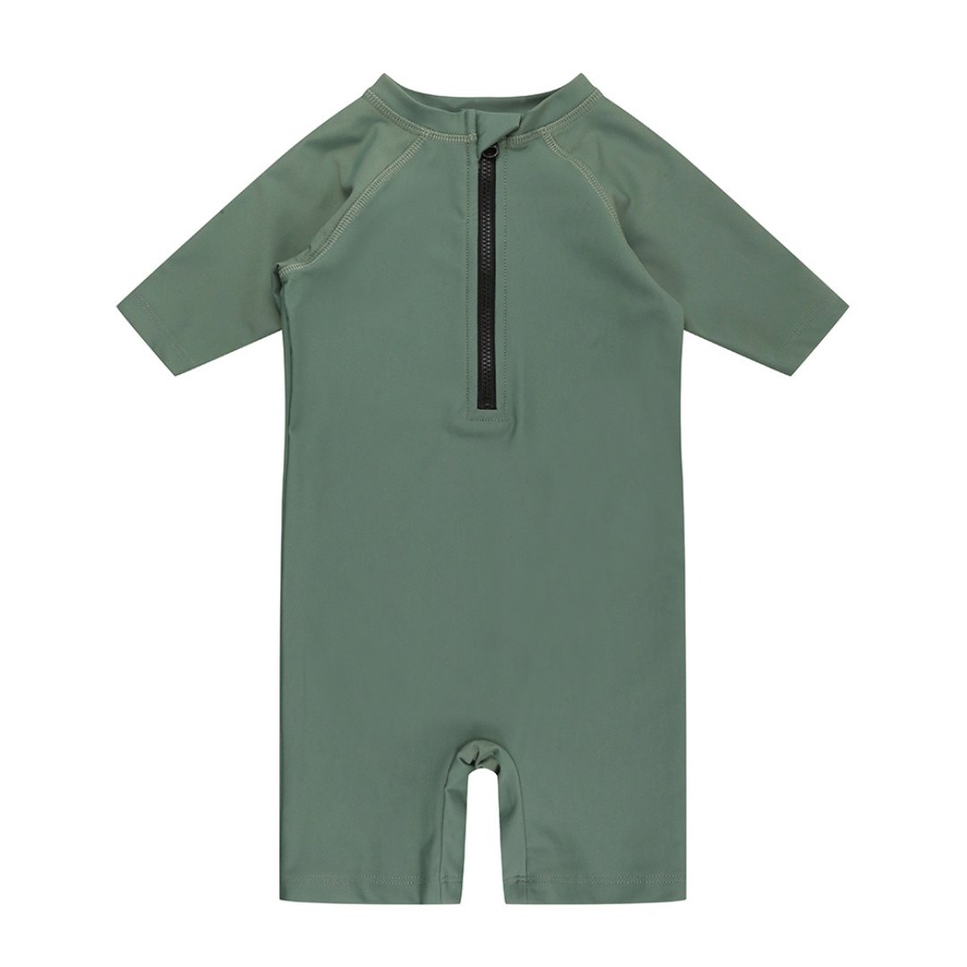 Moss green surfsuit - Borro - rent baby kids clothes