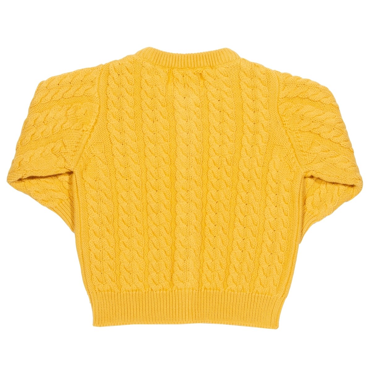 My first cardi - yellow - Borro - rent baby kids clothes