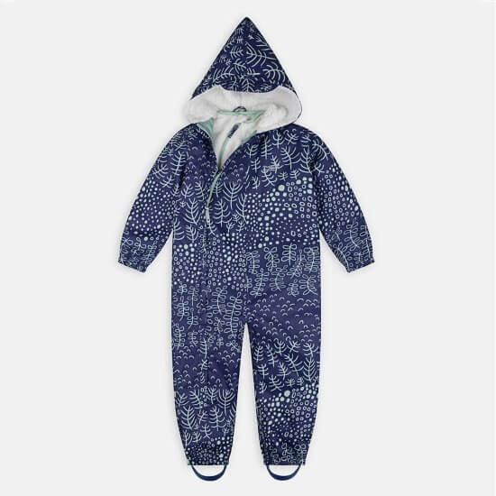 Navy landscape scampsuit 3 in 1 - Borro - rent baby kids clothes