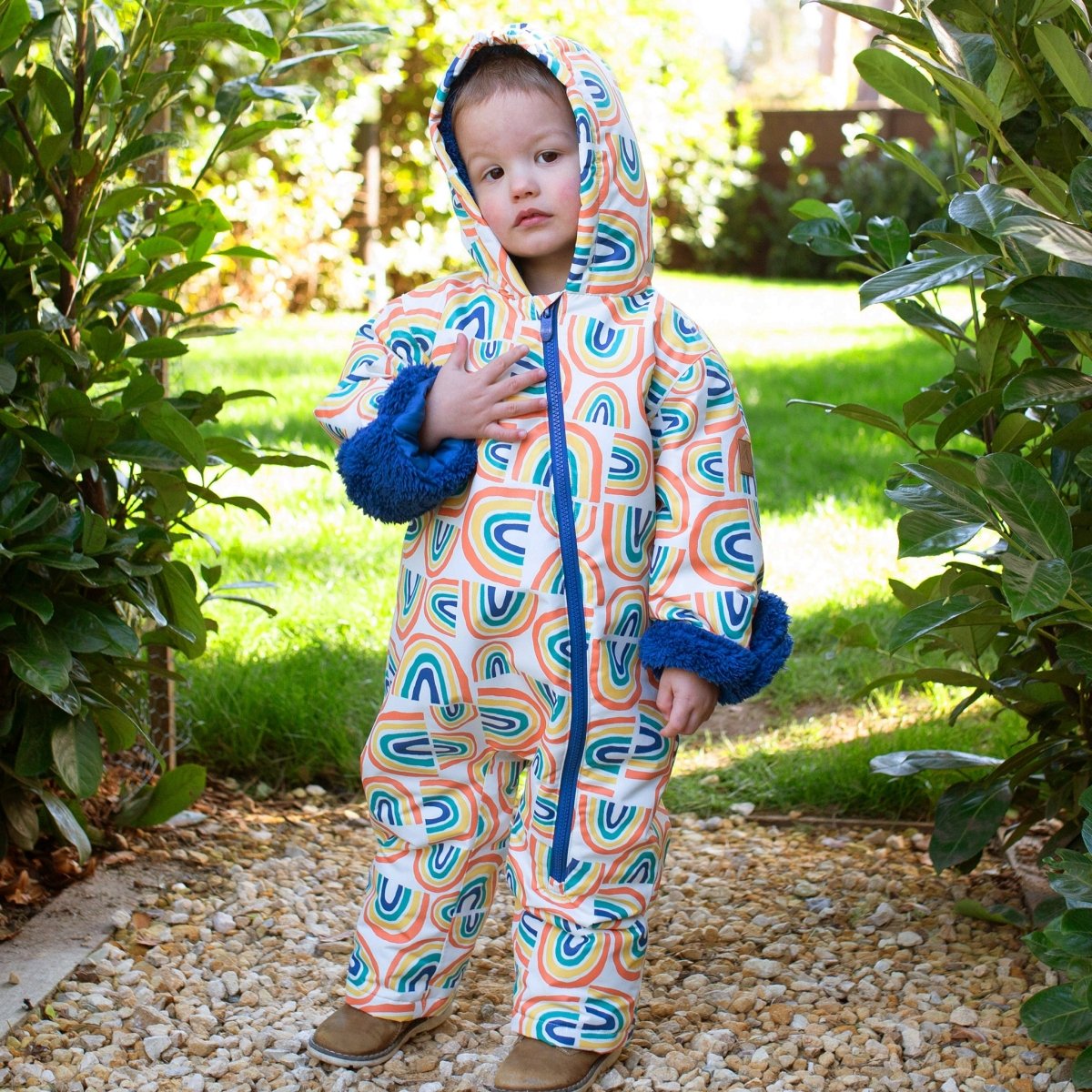 Nimbus rainbow snowsuit - Borro - rent baby kids clothes