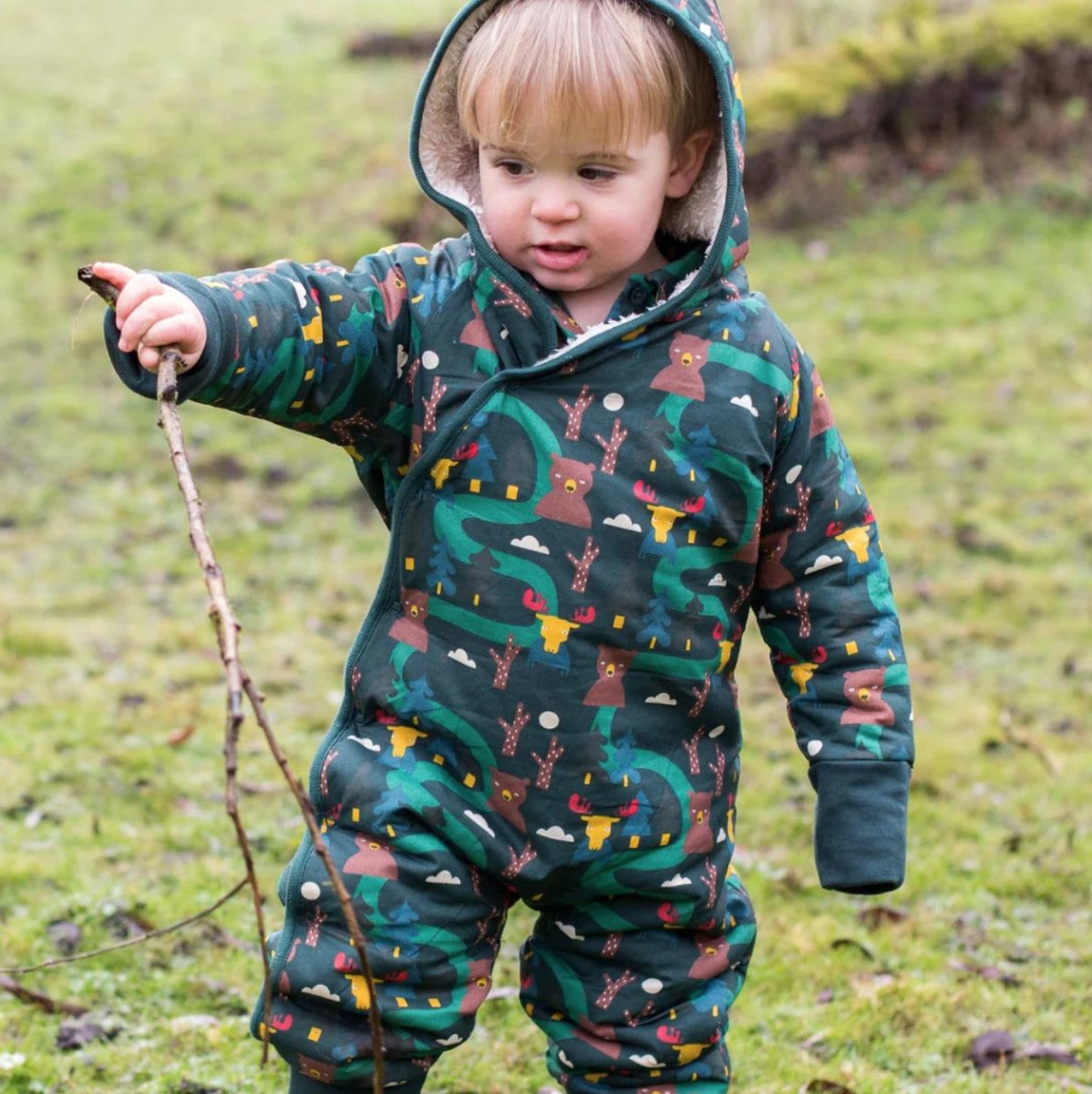 Nordic forest snowsuit - Borro - rent baby kids clothes