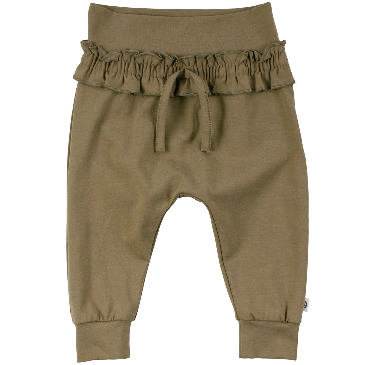 Olive ruffle pants - Borro - rent baby kids clothes