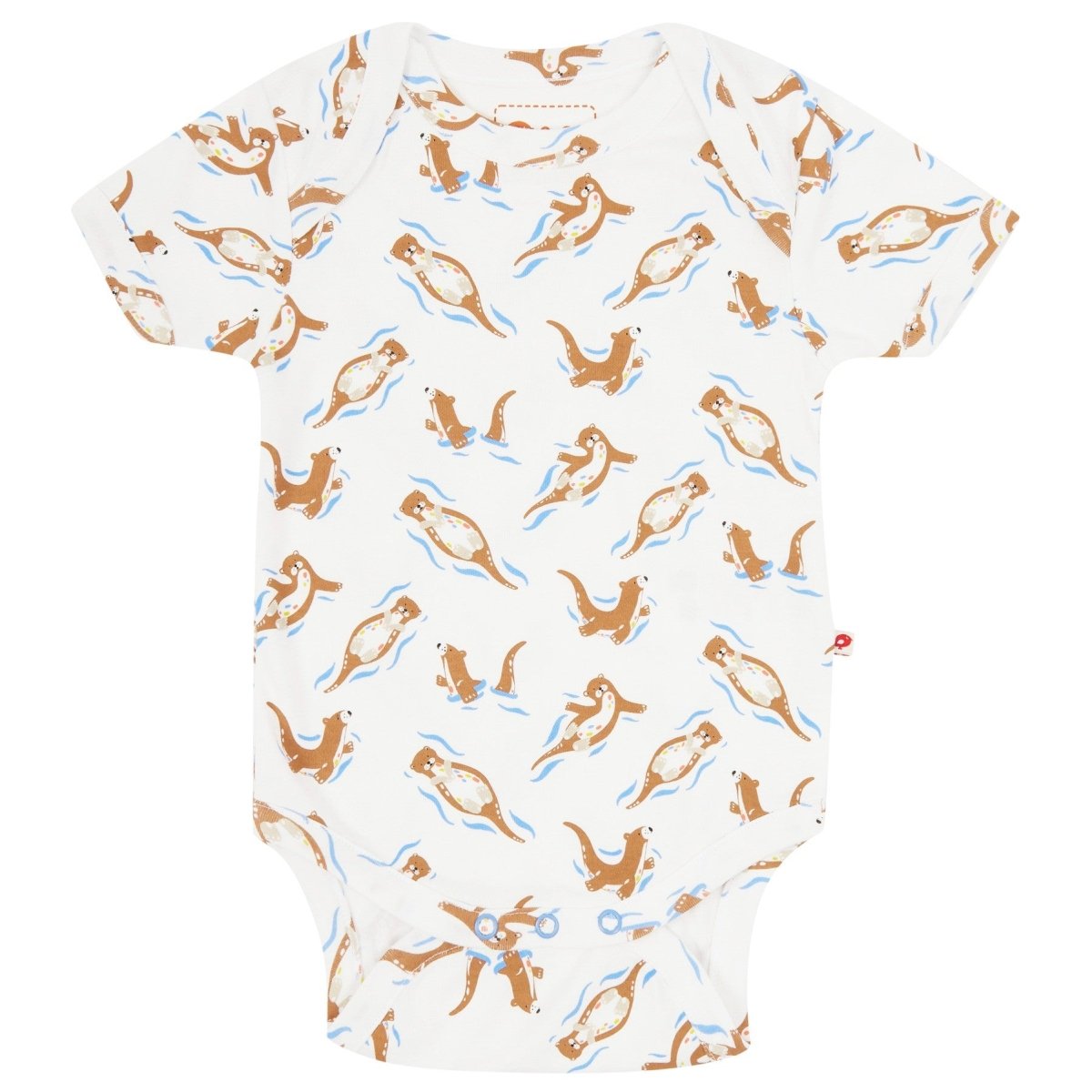 Otter short sleeve bodysuit - Borro - rent baby kids clothes