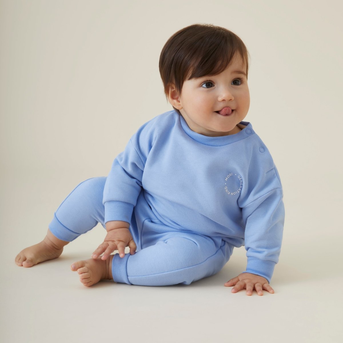 Oversized joggers - blue - Borro - rent baby kids clothes