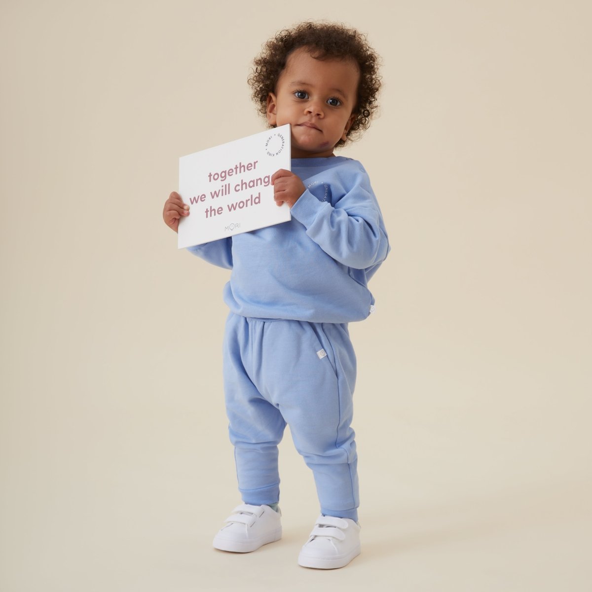 Oversized joggers - blue - Borro - rent baby kids clothes