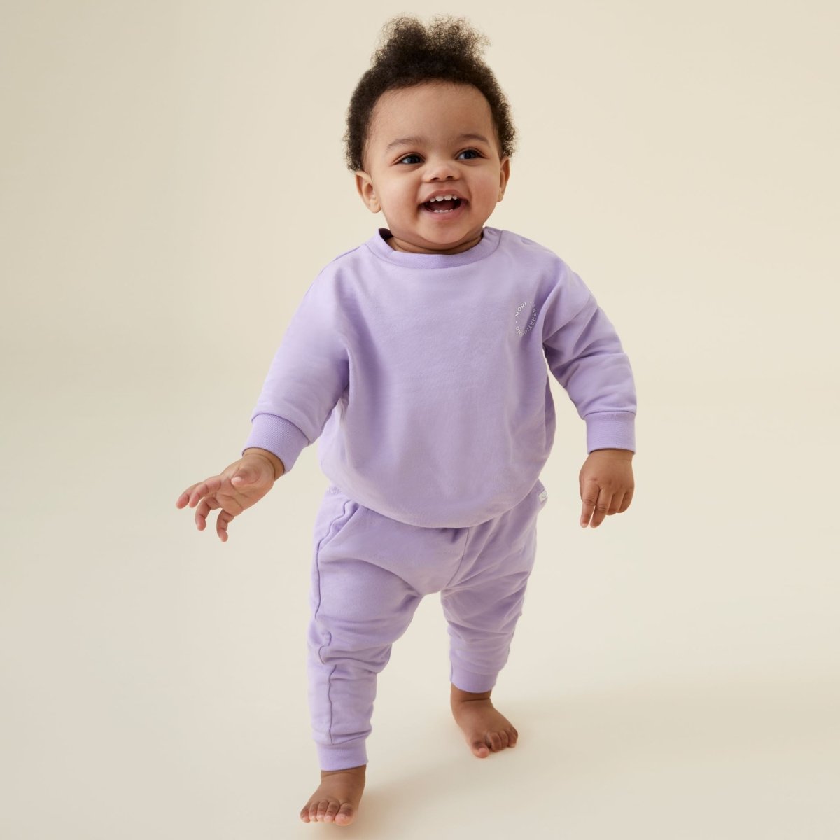 Oversized joggers - lilac - Borro - rent baby kids clothes