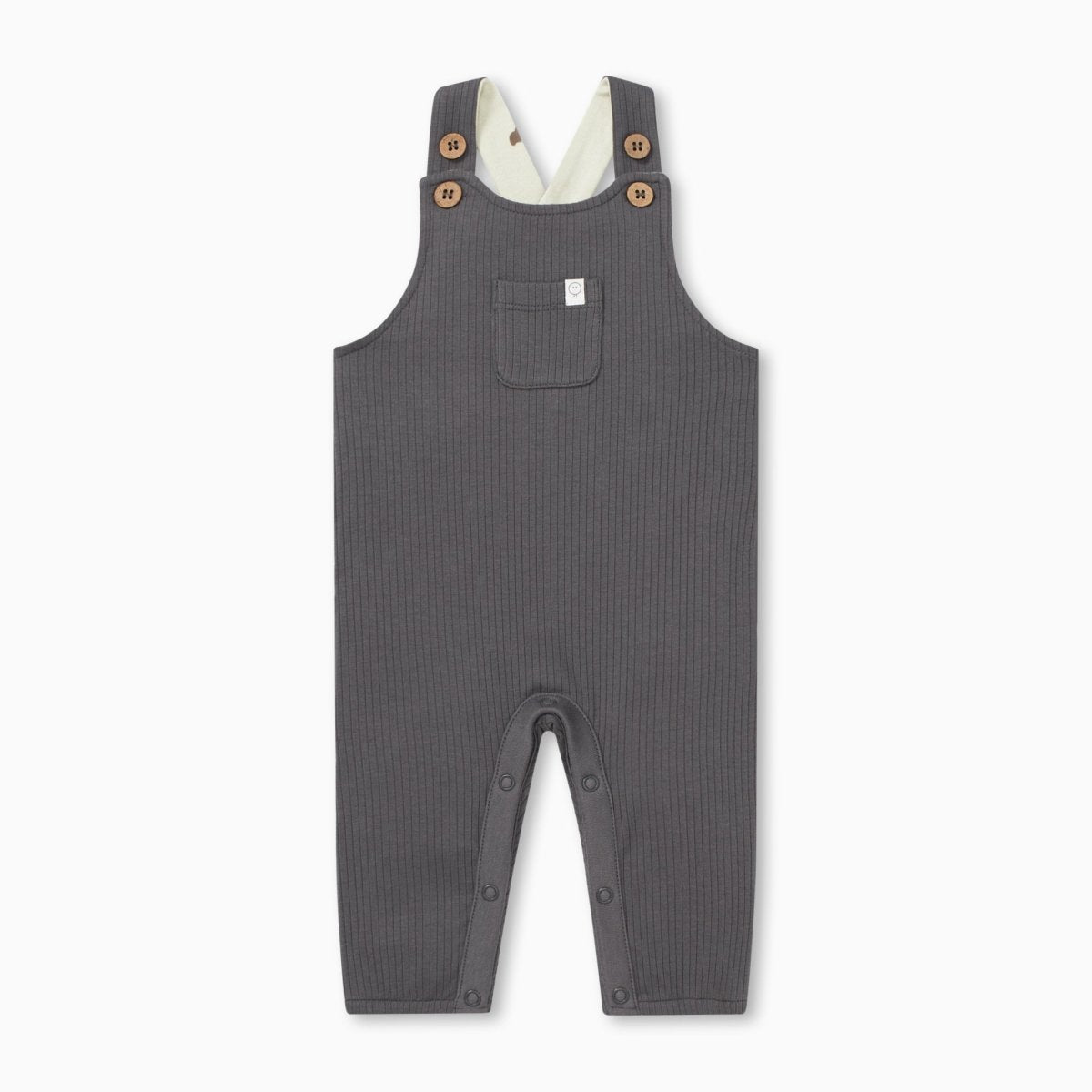 Panda ribbed dungarees - Borro - rent baby kids clothes