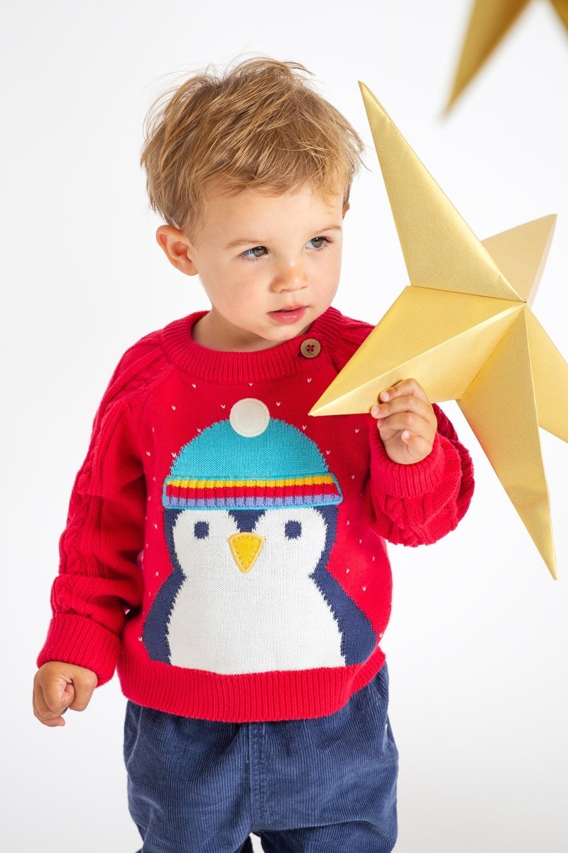 Penguin jumper - Borro - rent baby kids clothes