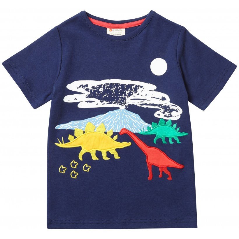 Piccalilly Dinosaur t-shirt - Borro - rent baby kids clothes