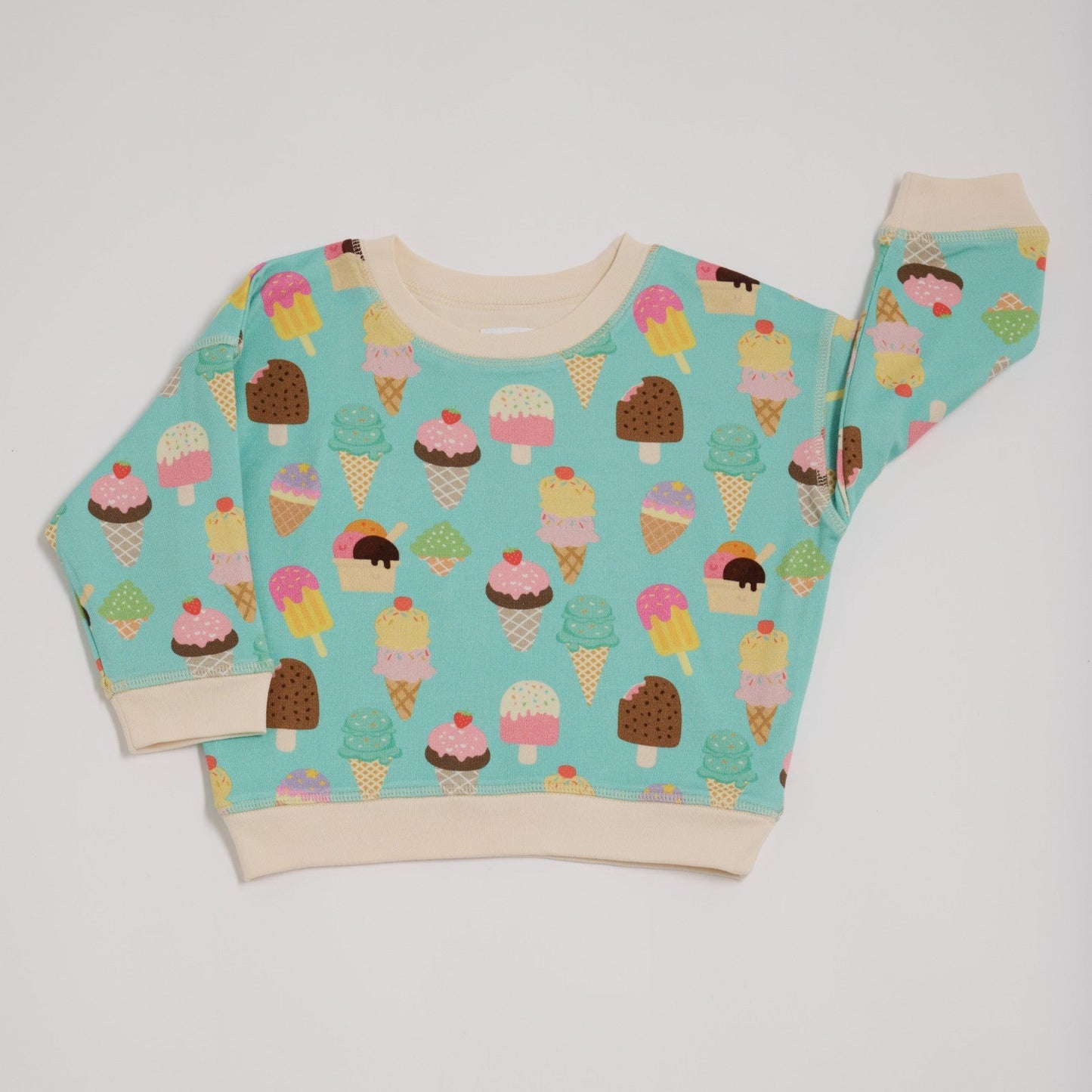 Ice cream sundays reversible sweatshirt