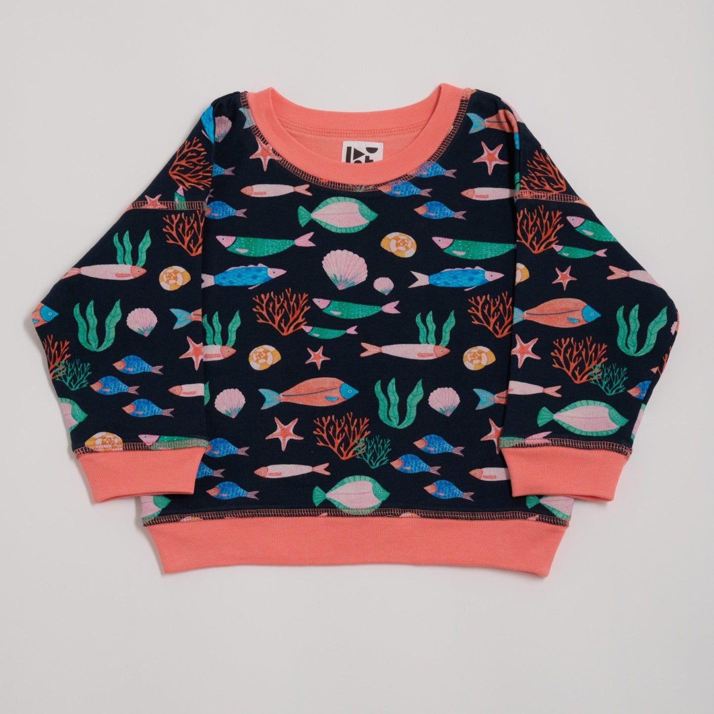 Under the sea reversible sweatshirt