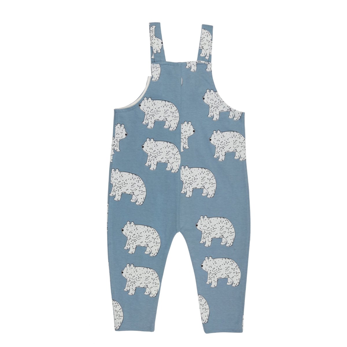 Polar bear easy fit dungarees - Borro - rent baby kids clothes