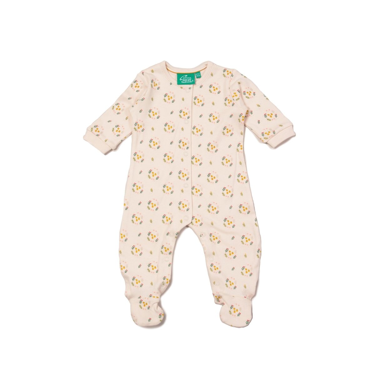 Quince flowers sleepsuit - Borro - rent baby kids clothes