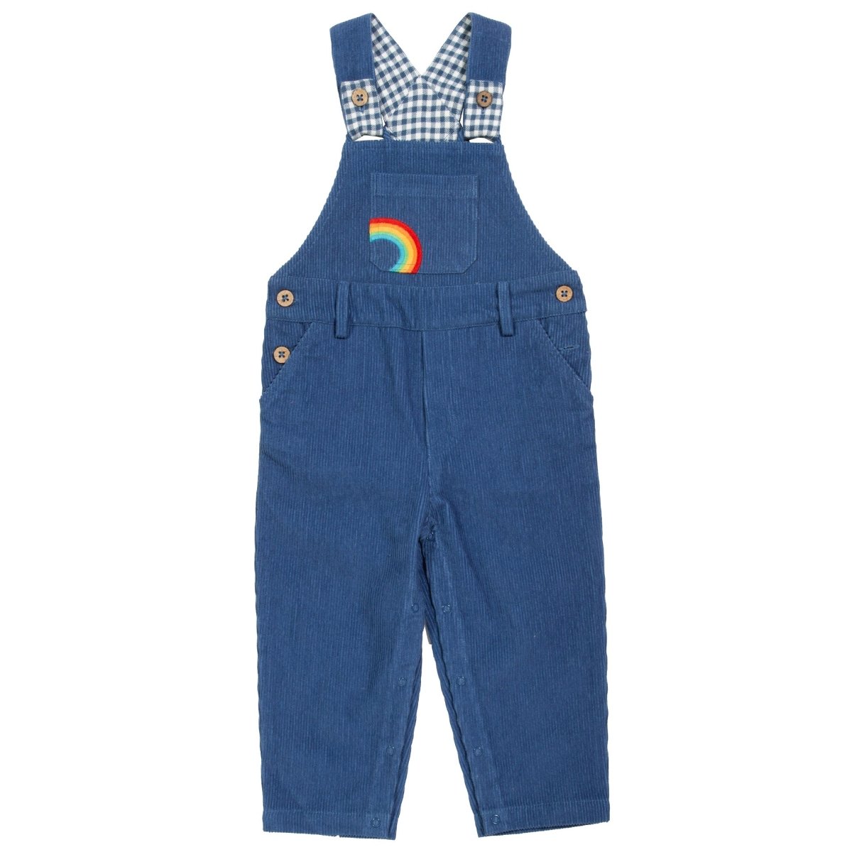 Rainbow cord dungarees - Borro - rent baby kids clothes