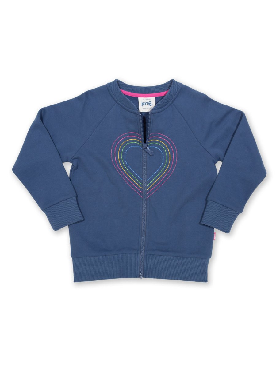 Rainbow heart zippy - Borro - rent baby kids clothes