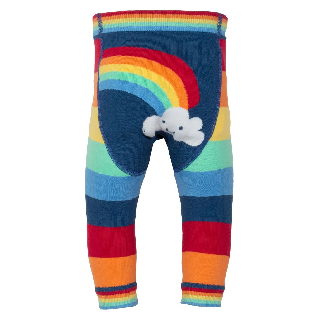 Rainbow knit leggings - Borro - rent baby kids clothes