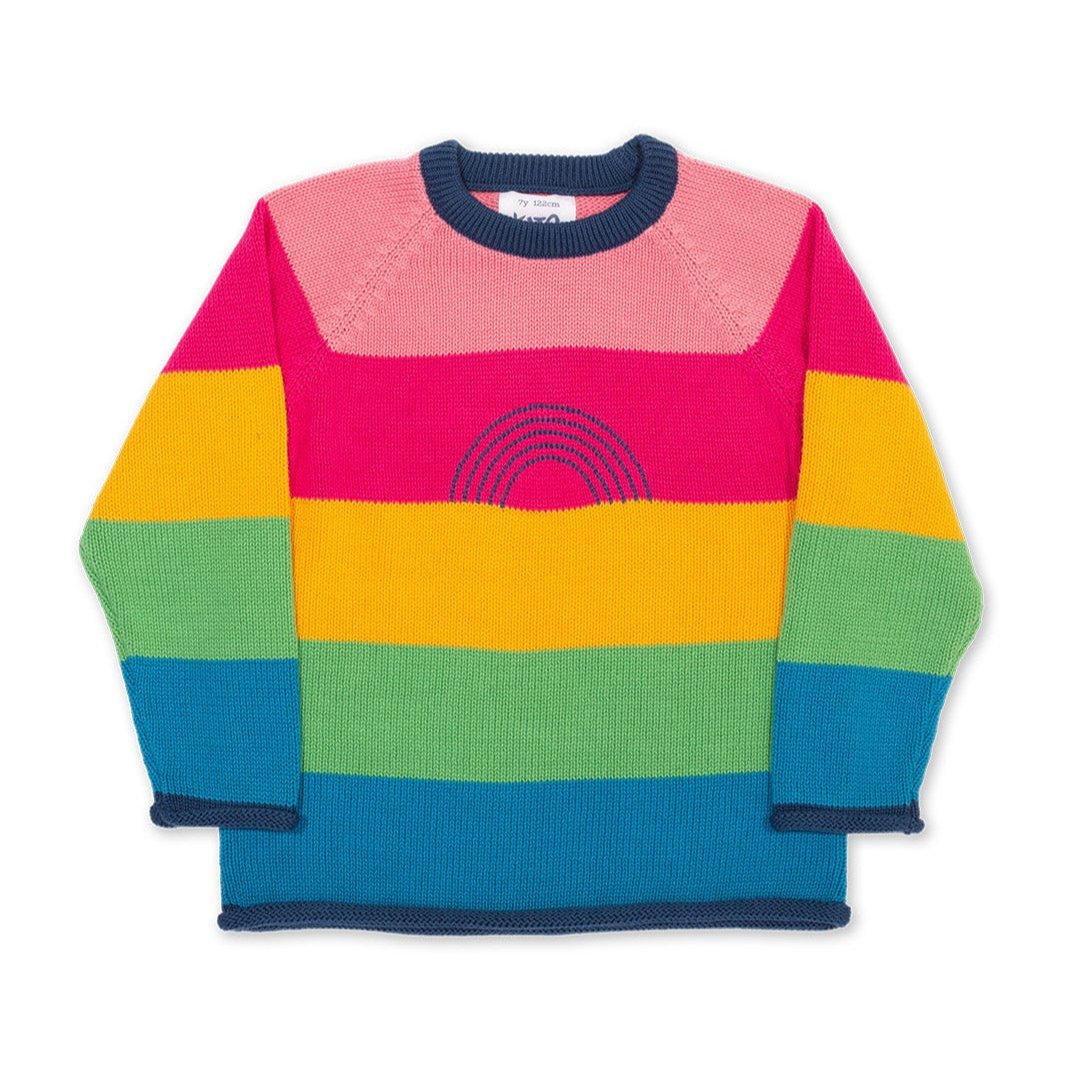 Rainbow sunset jumper - Borro - rent baby kids clothes