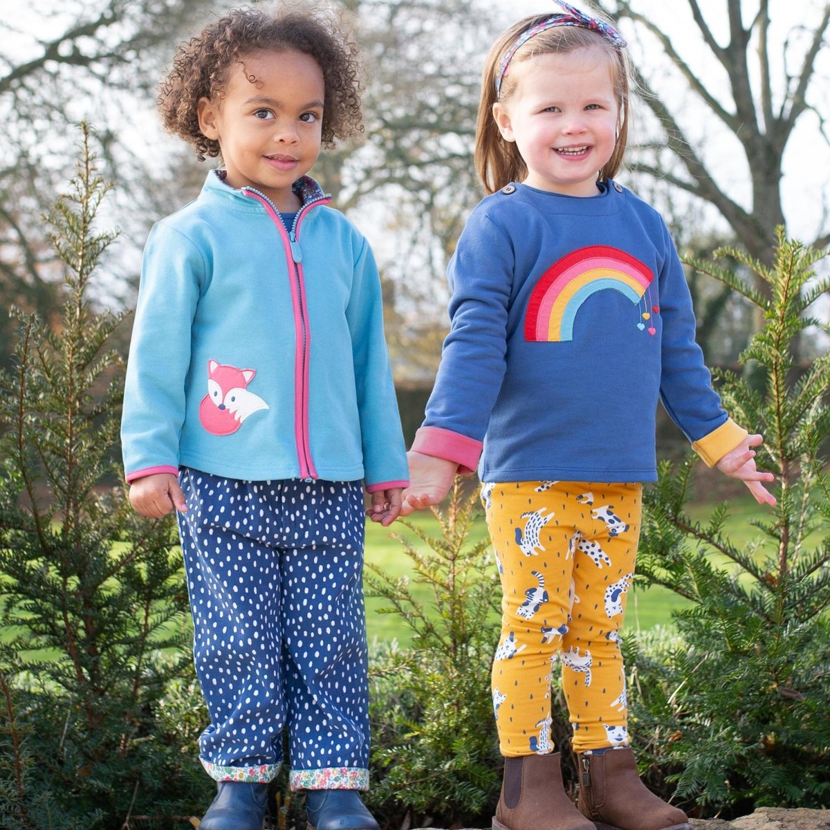 Rainbow sweatshirt - Borro - rent baby kids clothes