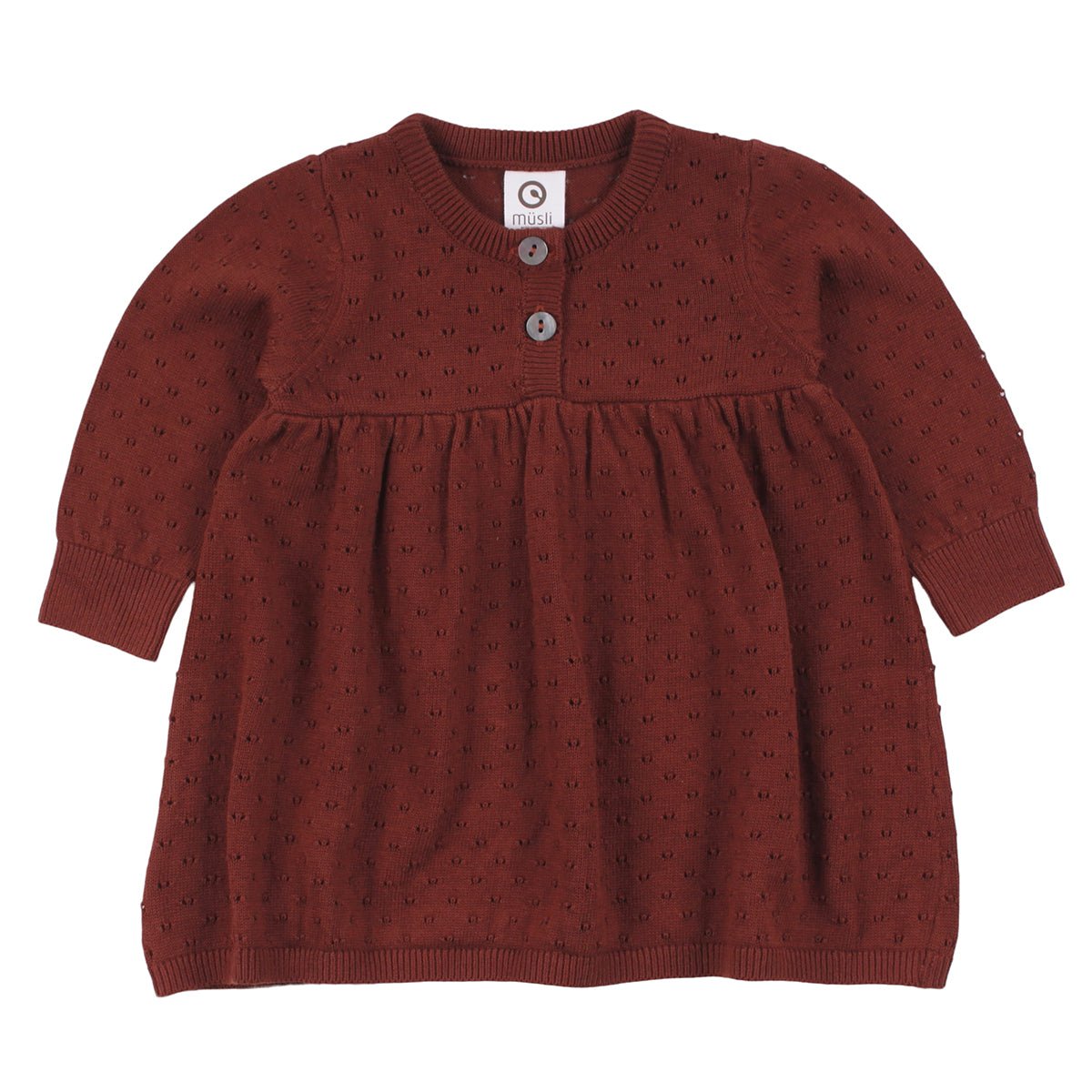 Red velvet knitted dress - Borro - rent baby kids clothes