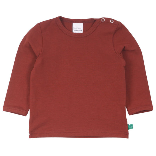 Red velvet long sleeve t-shirt - Borro - rent baby kids clothes