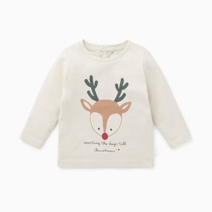 Reindeer long sleeve top - Borro - rent baby kids clothes