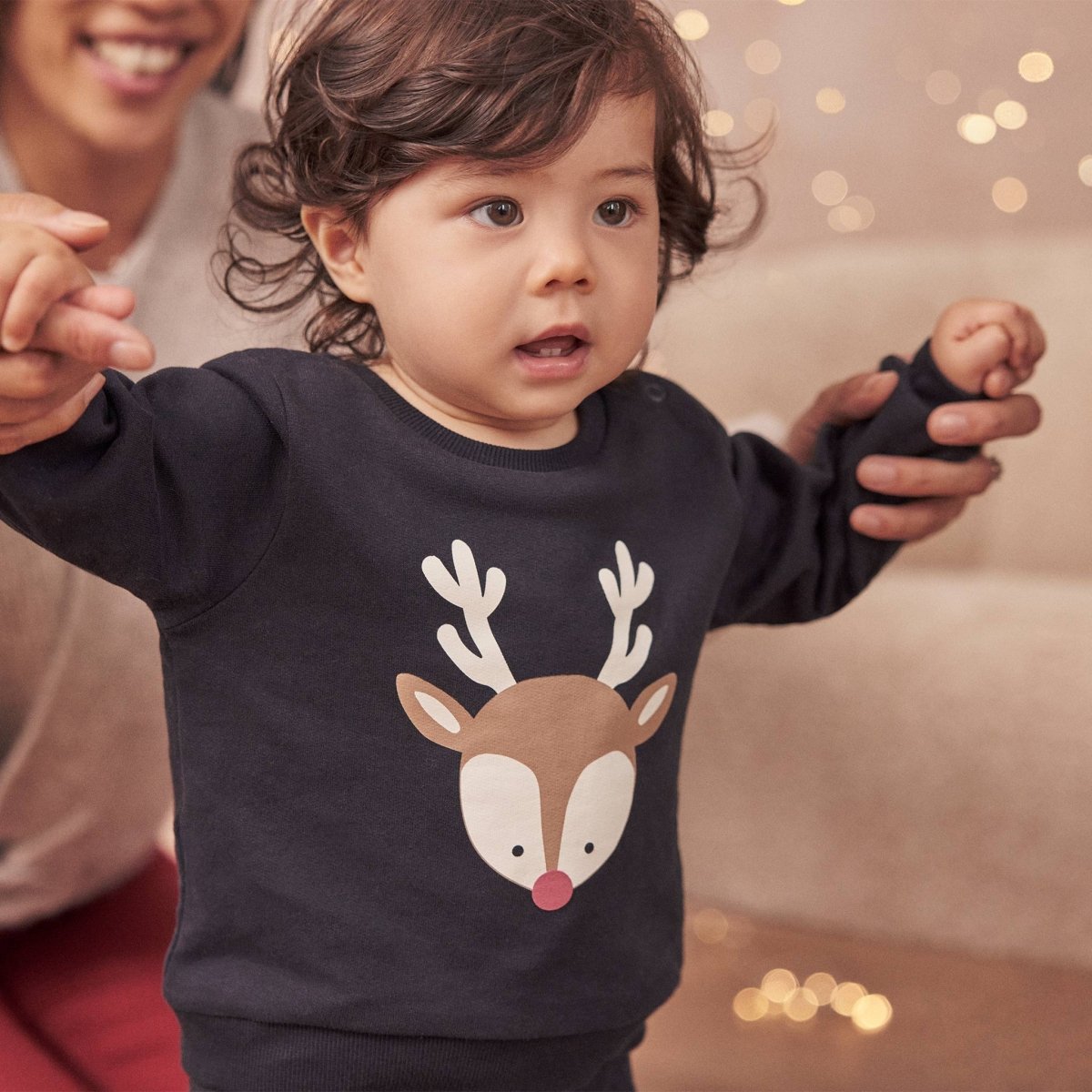 Reindeer sweatshirt - Borro - rent baby kids clothes