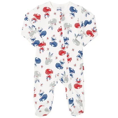 Reindeer zip sleepsuit