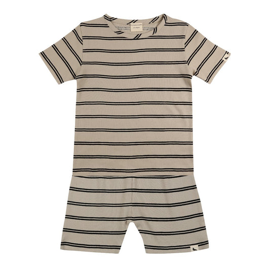 Retro rib top/short set - Borro - rent baby kids clothes