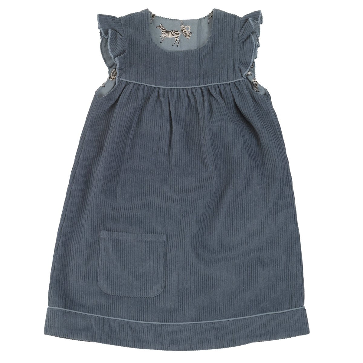 Reversible shift storm blue dress - Borro - rent baby kids clothes