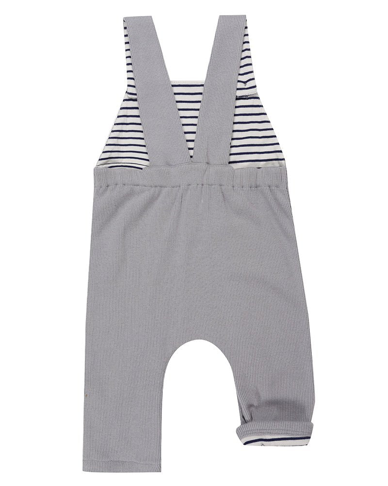 Rib sleepy dungarees - Borro - rent baby kids clothes