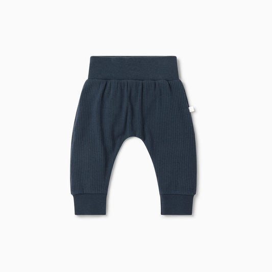Ribbed comfy joggers - navy - Borro - rent baby kids clothes