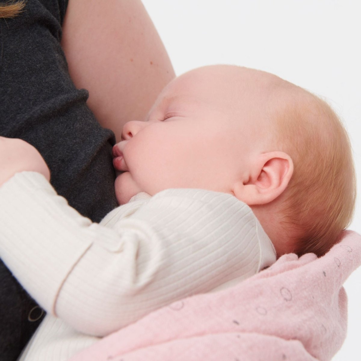 Ribbed double zip sleepsuit - ecru - Borro - rent baby kids clothes